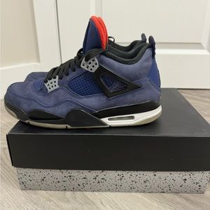 Nike Jordan 4 Winter (Loyal Blue) - Size 9.5 Mens